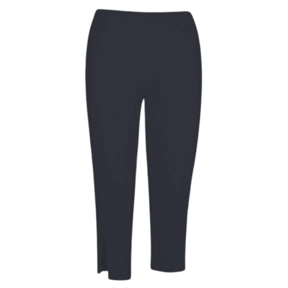 NEW NUSPORT women's monterey midi pant in indigo